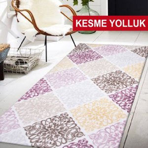 Poyraz Koleksiyonu Kesme Yolluk 3506 Renkli Halı