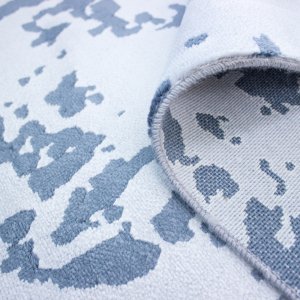 Bambu Özel Tezgah Halısı A.Gri-Mavi 3004