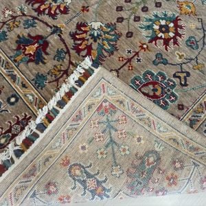 Uşak Delux Koleksiyonu 0805 Vizon Multicolor Özel Tezgah Halısı