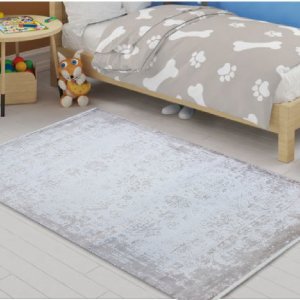 Bambu Özel Tezgah Halısı Bej-Krem 3006