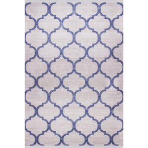 Kuatro Koleksiyonu 3810 Lacivert Halı