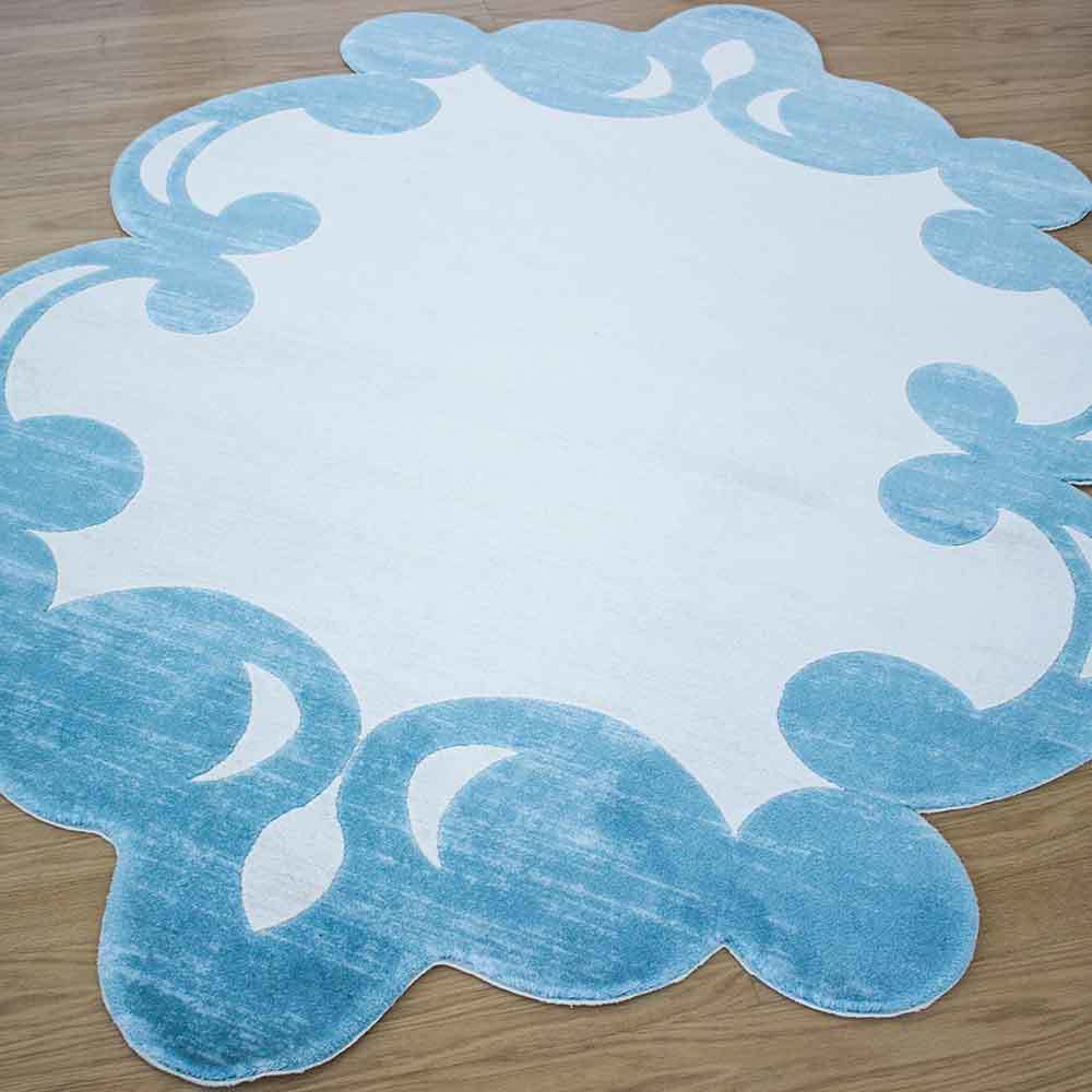 Tasarım Koleksiyonu 9001 Mavi Halı 100 X 300