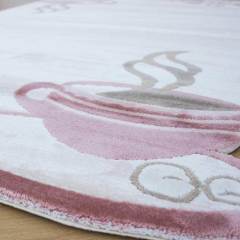 Tasarım Koleksiyonu 9003 Pembe Halı 100 X 300