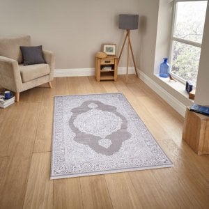 Vaha Koleksiyonu 4503 Gri-Bej Makine Halısı