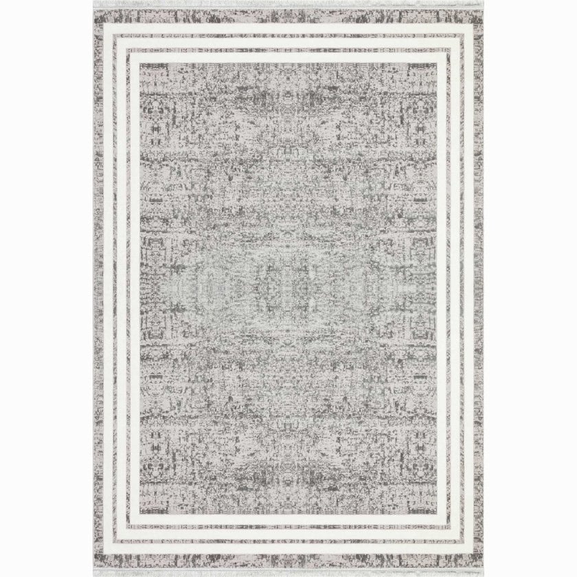 Trend Koleksiyonu 1312 Gri Makine Halısı
