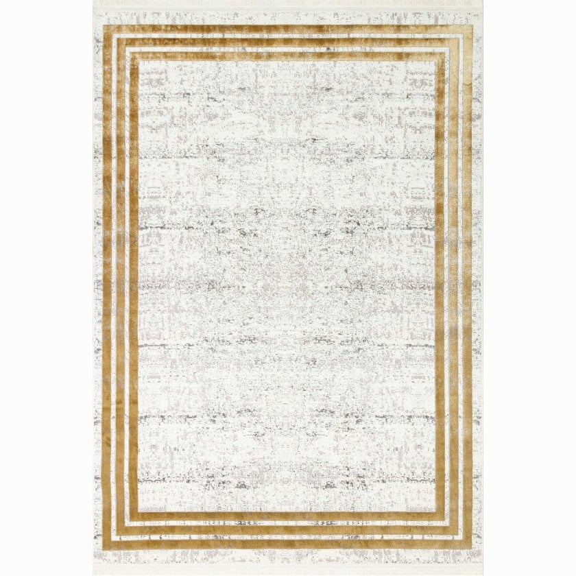 Trend Koleksiyonu 1308 Sarı Makine Halısı