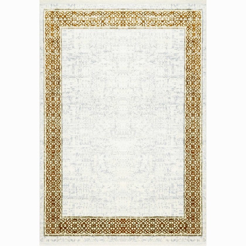 Trend Koleksiyonu 1304 Sarı Makine Halısı