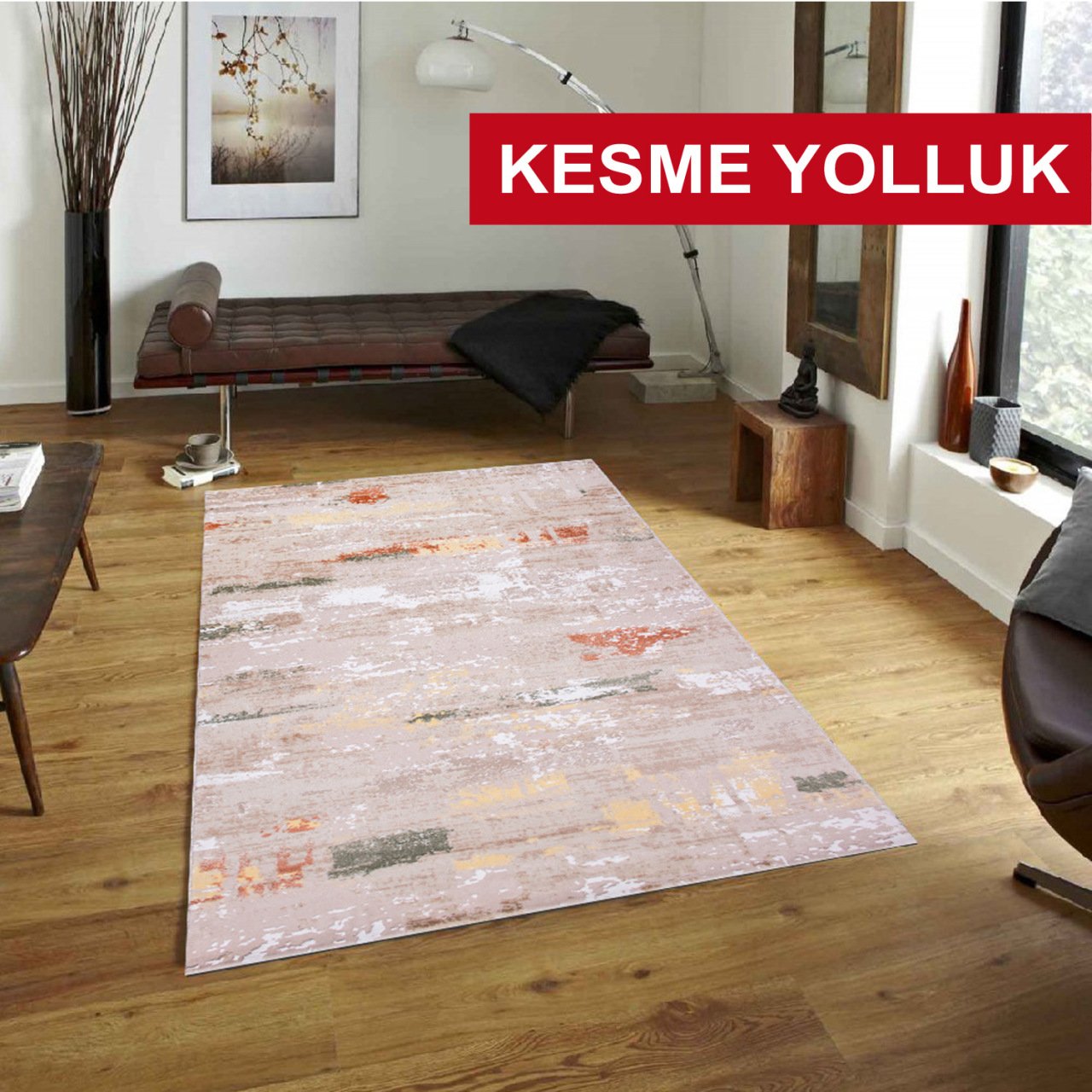 Rüzgar Koleksiyonu Kesme Yolluk 4406 Renkli Halı