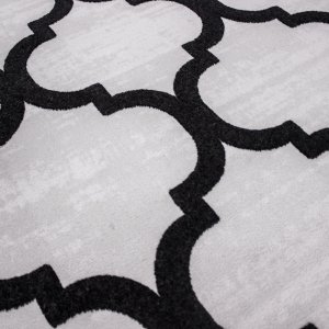 Kuatro Koleksiyonu 3808 Siyah Halı