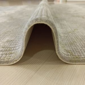 Vien Koleksiyonu 9398S GRİ YEŞİL Makine Halısı