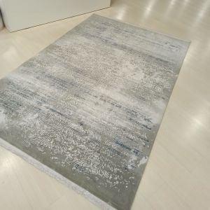 Vien Koleksiyonu 9455H GRİ MAVİ Makine Halısı