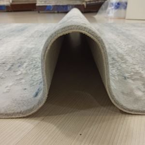 Vien Koleksiyonu 9455H GRİ MAVİ Makine Halısı