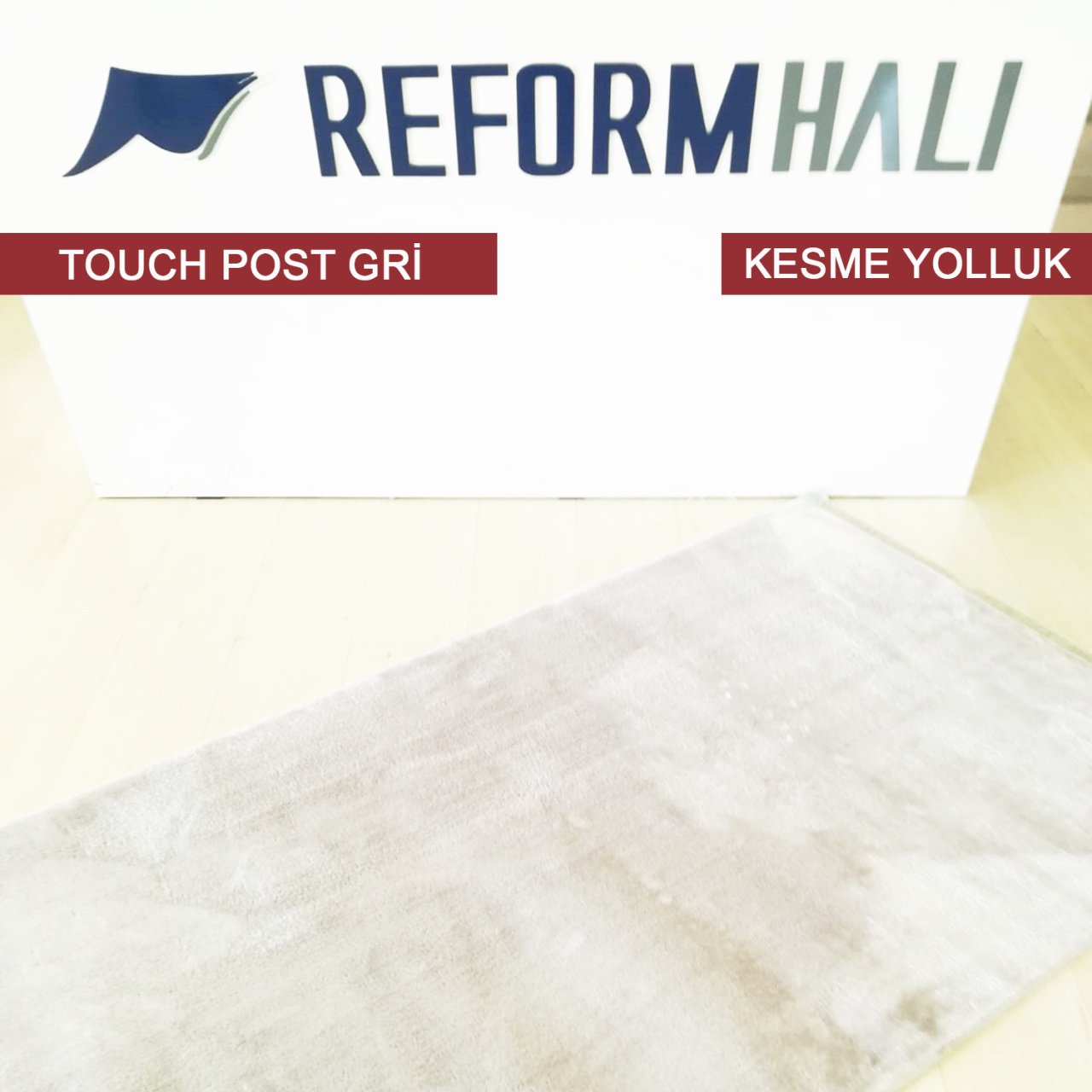Touch Kolkesiyonu Gri Kişiye Özel Kesme Yolluk 2802