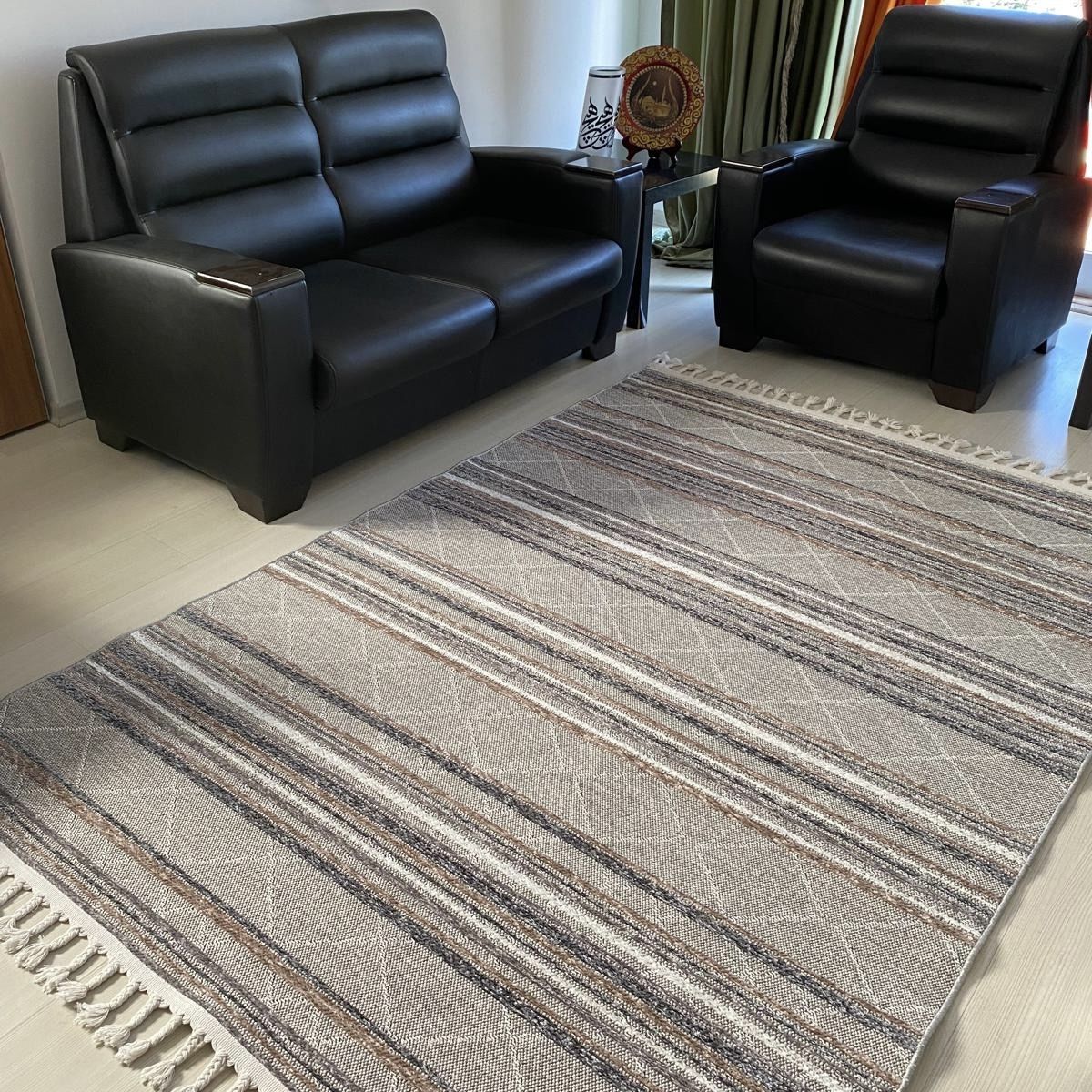 Meridyen Gri-Kahve 4805