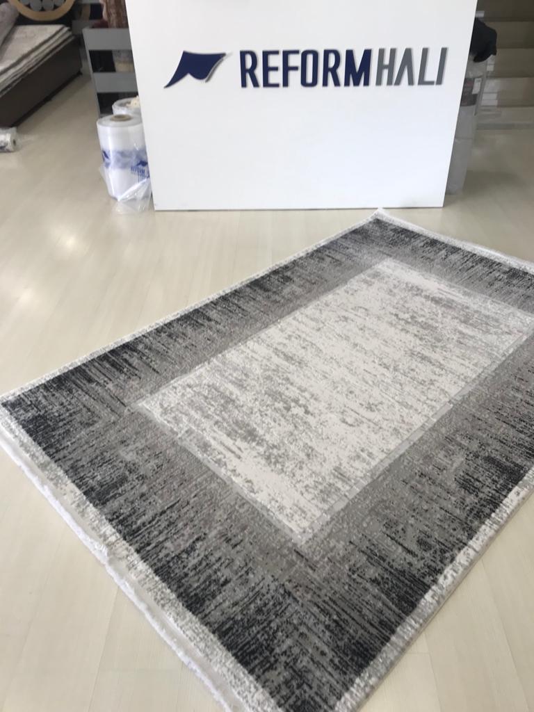Vien Koleksiyonu 9401Q ANTRASİT GRİ Makine Halısı