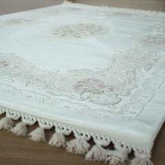 Doku Koleksiyonu 2508 Beyaz Halı 160 X 230
