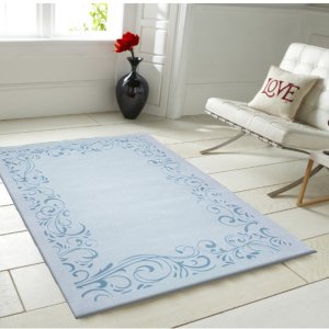 Zen Koleksiyonu 1220 Turkuaz Makine Halısı