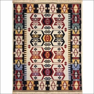 Efes Çift Taraflı Renkli Kilim 05