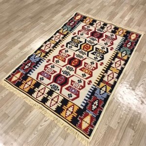 Efes Çift Taraflı Renkli Kilim 05