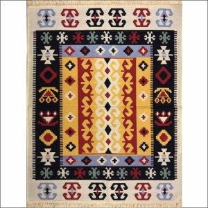 Efes Çift Taraflı Renkli Kilim 06