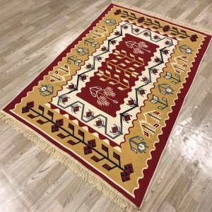 Efes Çift Taraflı Renkli Kilim 07