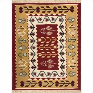Efes Çift Taraflı Renkli Kilim 07
