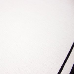 Cotton Koleksiyonu Çift Taraflı Kilim Siyah-Beyaz 8506