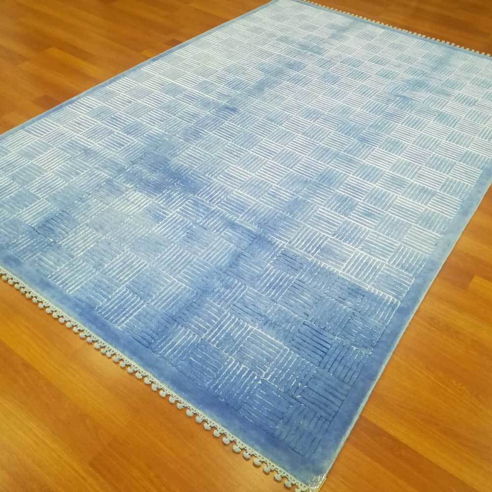 Çırağan Colors Koleksiyonu Cc7011 Mavi Halı