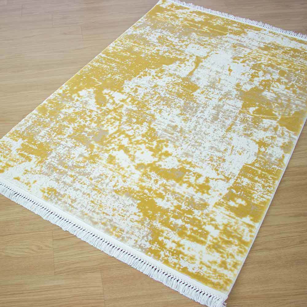 Rüya Koleksiyonu 3408 Sarı Halı 100 X 300