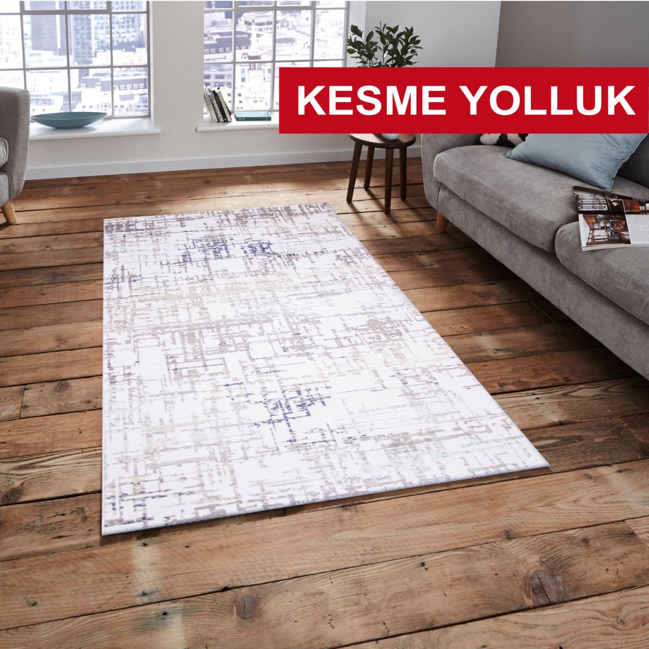 Rüzgar Koleksiyonu Kesme Yolluk 4404 Renkli Halı