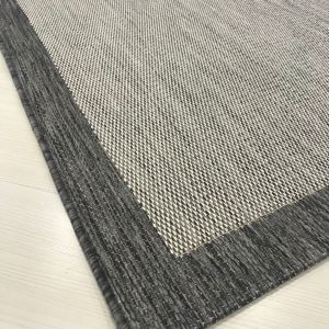 Jüt Sisal Gri Makine Halısı 9313