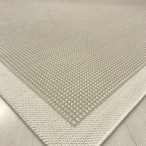 Jüt Sisal Beyaz Krem Makine Halısı 9427