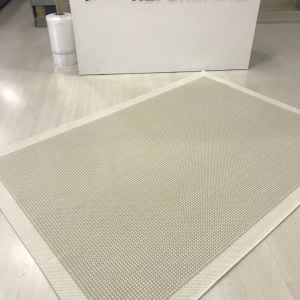 Jüt Sisal Beyaz Krem Makine Halısı 9427