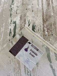 Perla Koleksiyonu 0003Y Gri-Yeşil Halı