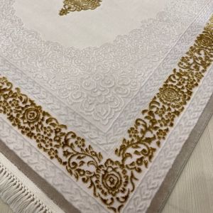 Dore Koleksiyonu Sarı Makine Halısı