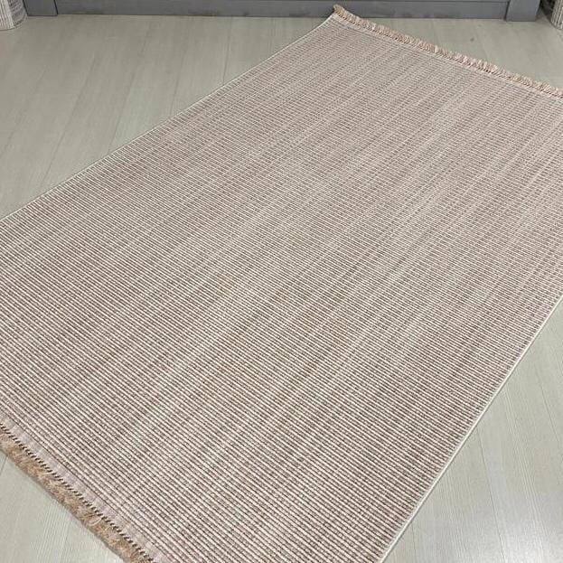 Petek Koleksiyonu Bej Kesme Halı 2209 B