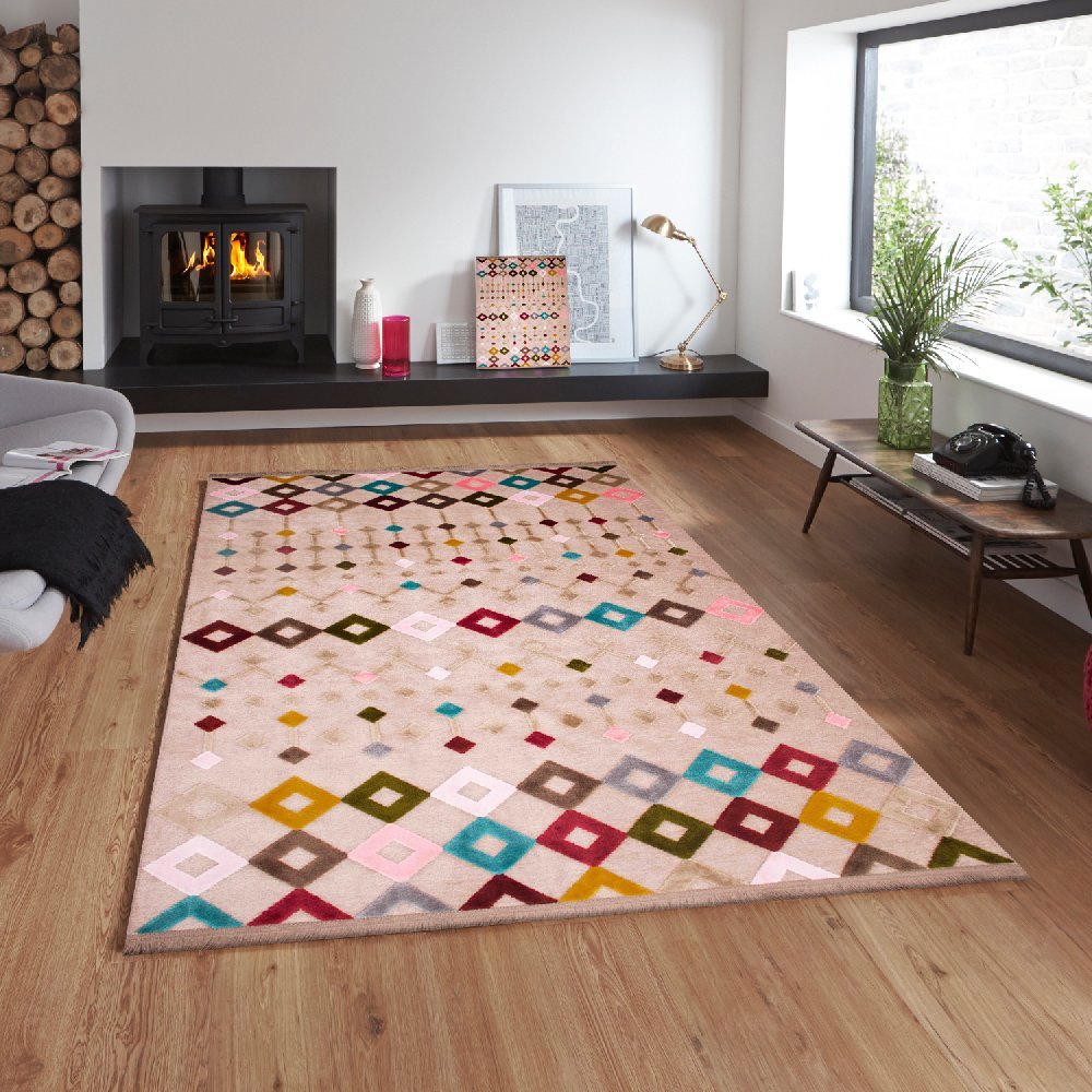 Mystil Koleksiyonu 8301 Renkli Kilim
