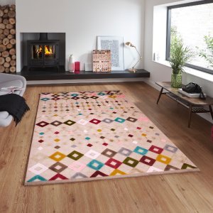 Mystil Koleksiyonu 8301 Renkli Kilim