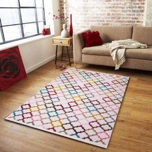 Mystil Koleksiyonu 8302 Renkli Kilim