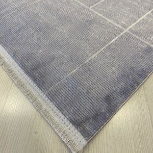 Zirve Koleksiyonu 1318 Gri Makine Halısı