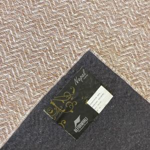 Nepal Sisal Bej Kesme Halı 6042