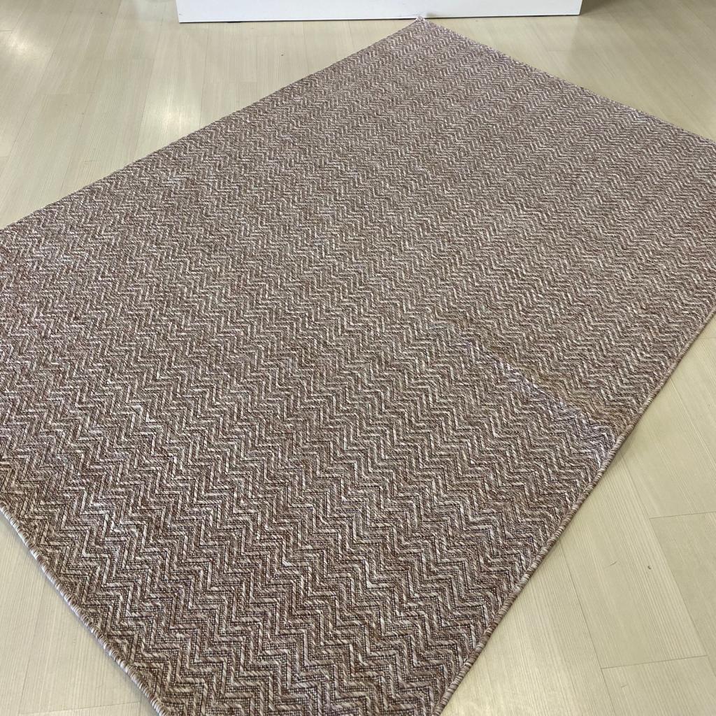 Nepal Sisal Bej Kesme Halı 6042
