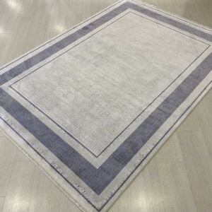 Zirve Koleksiyonu 1316 Krem Gri Makine Halısı