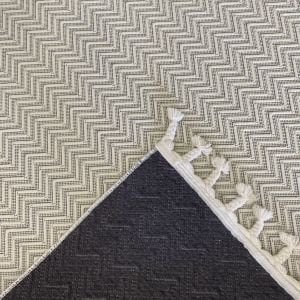 Nepal Sisal Beyaz Kesme Halı 6043