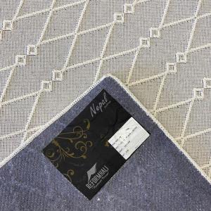 Nepal Sisal Beyaz Kesme Halı 6048