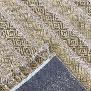 Everest Koleksiyonu 6606 Bej Sarı Halı