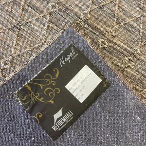 Nepal Sisal Kahve Kesme Halı 6047