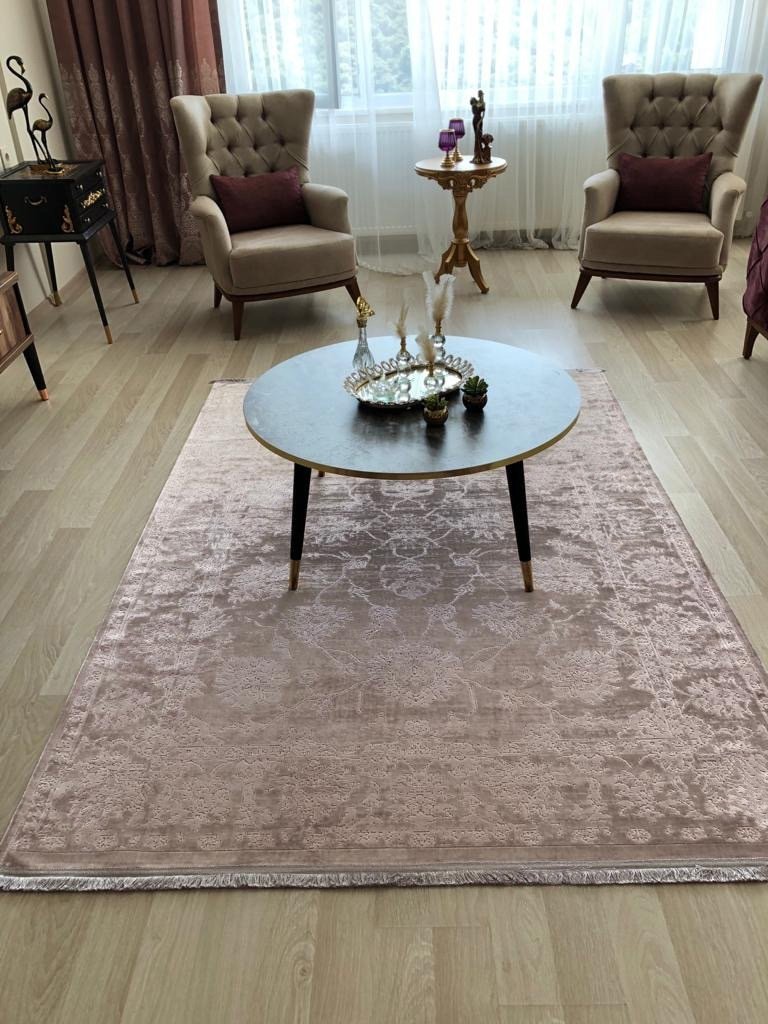 İpek Koleksiyonu 2602 Gül Rengi Halı
