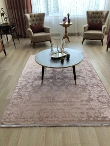 İpek Koleksiyonu 2602 Gül Rengi Halı