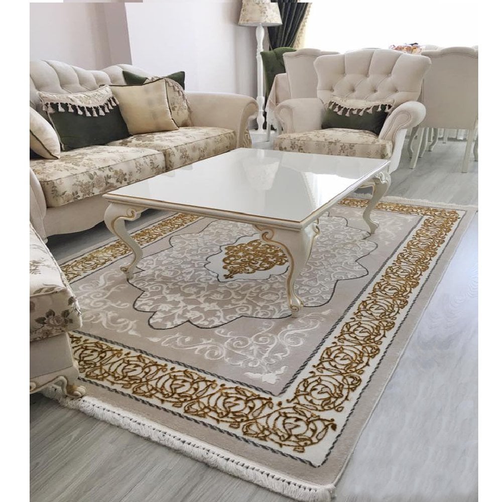Dore Koleksiyonu 2702 Sarı Halı